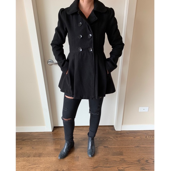 a line peacoat
